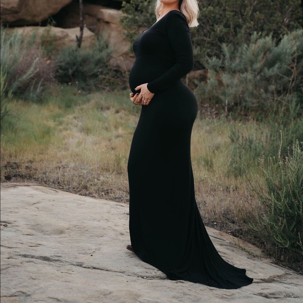 Sexy mama maternity dress